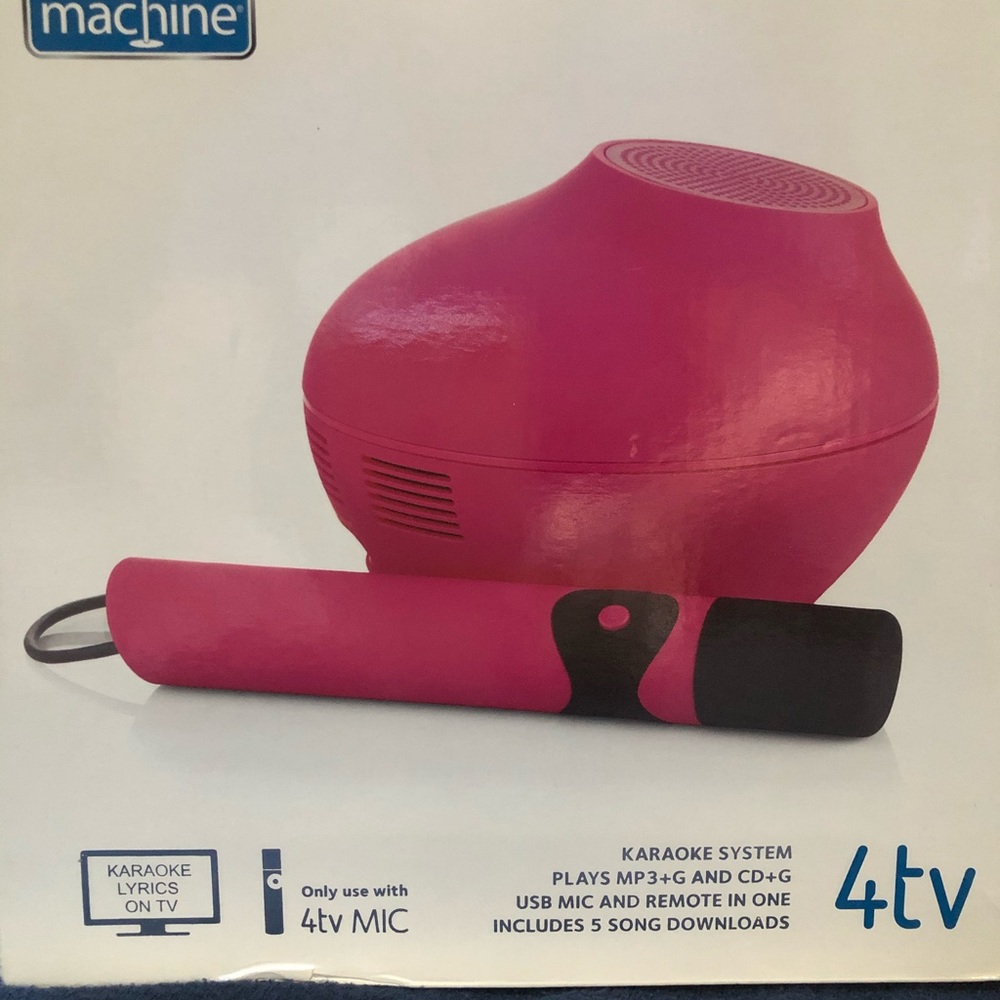 Karaoke The Singing Machine 4tv